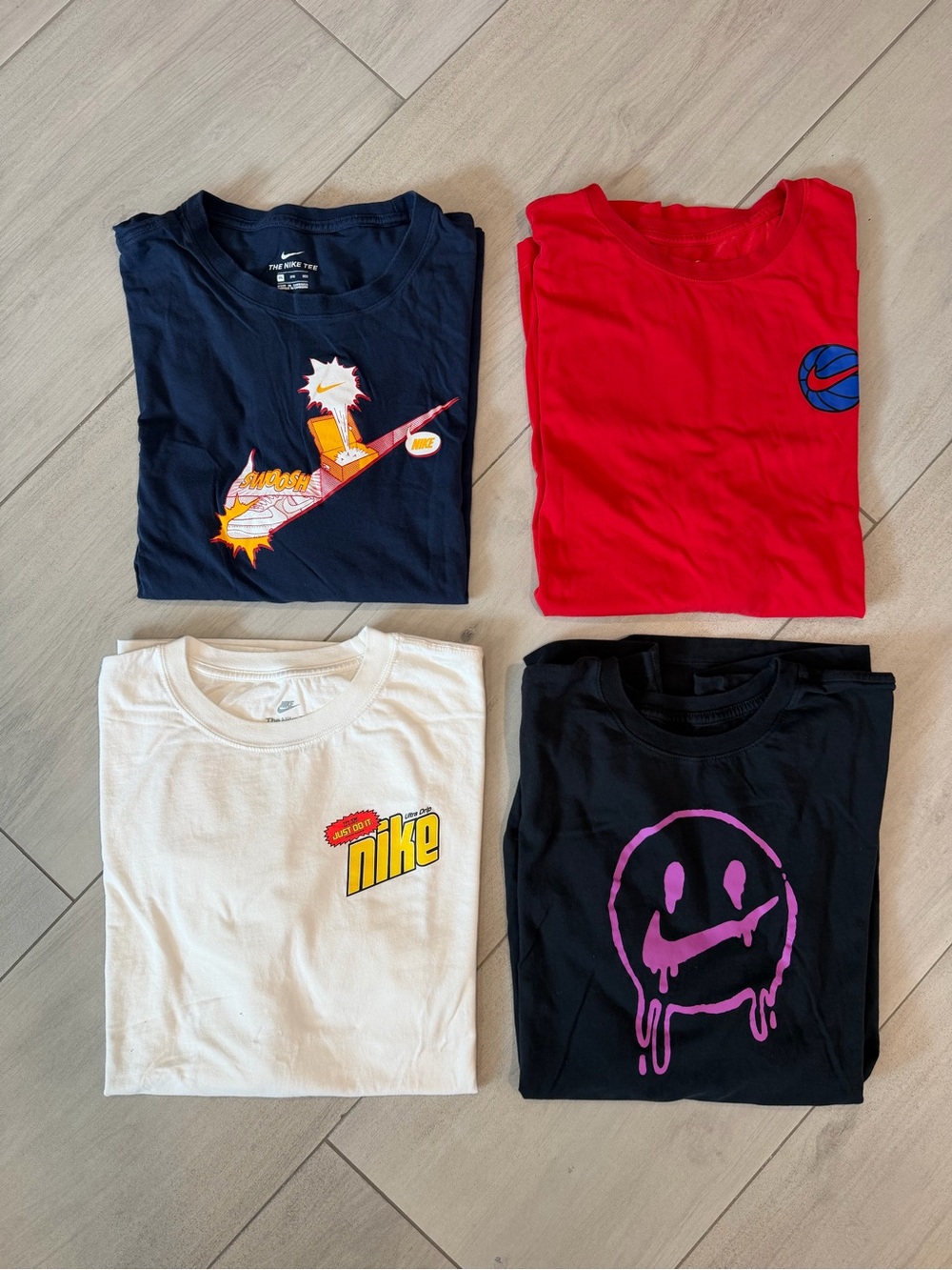Lot Of 4 Nike The Nike Tee T-Shirts
